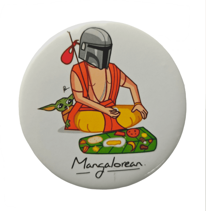 Mangalorean Themed Fridge Magnet