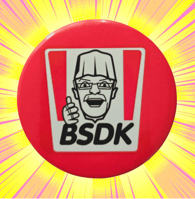 Graphicurry BSDK Fridge Magnet