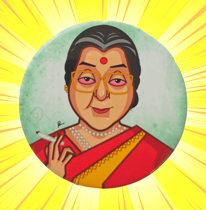 Graphicurry Chachi 420 Fridge Magnet