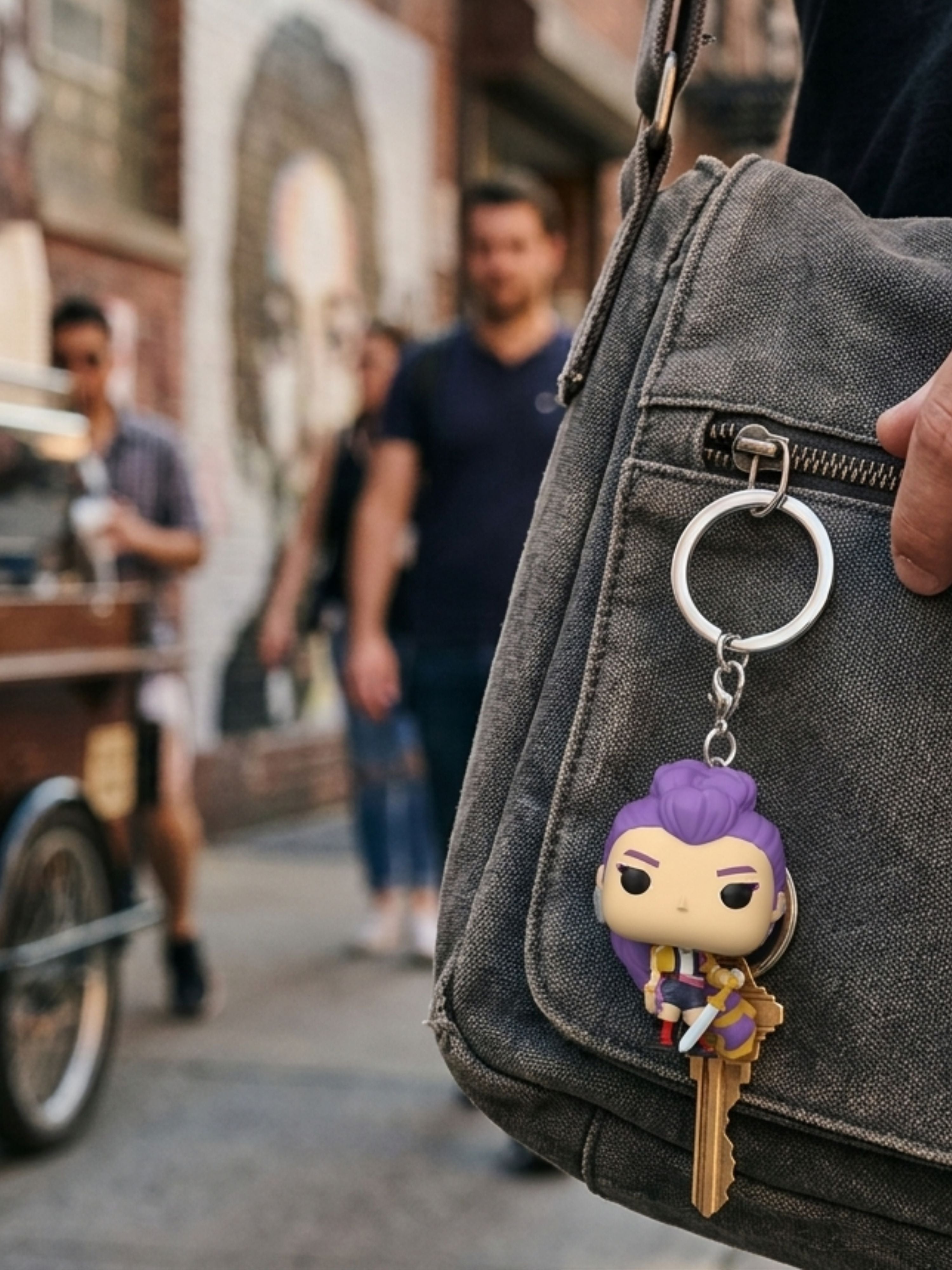 Pocket POP KPop Demon Hunters Rumi KeyChain