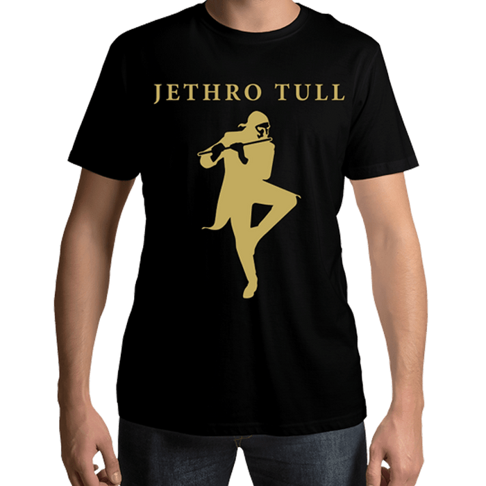 Jethro Tull Silhouette Black T Shirt - www.entertainmentstore.in