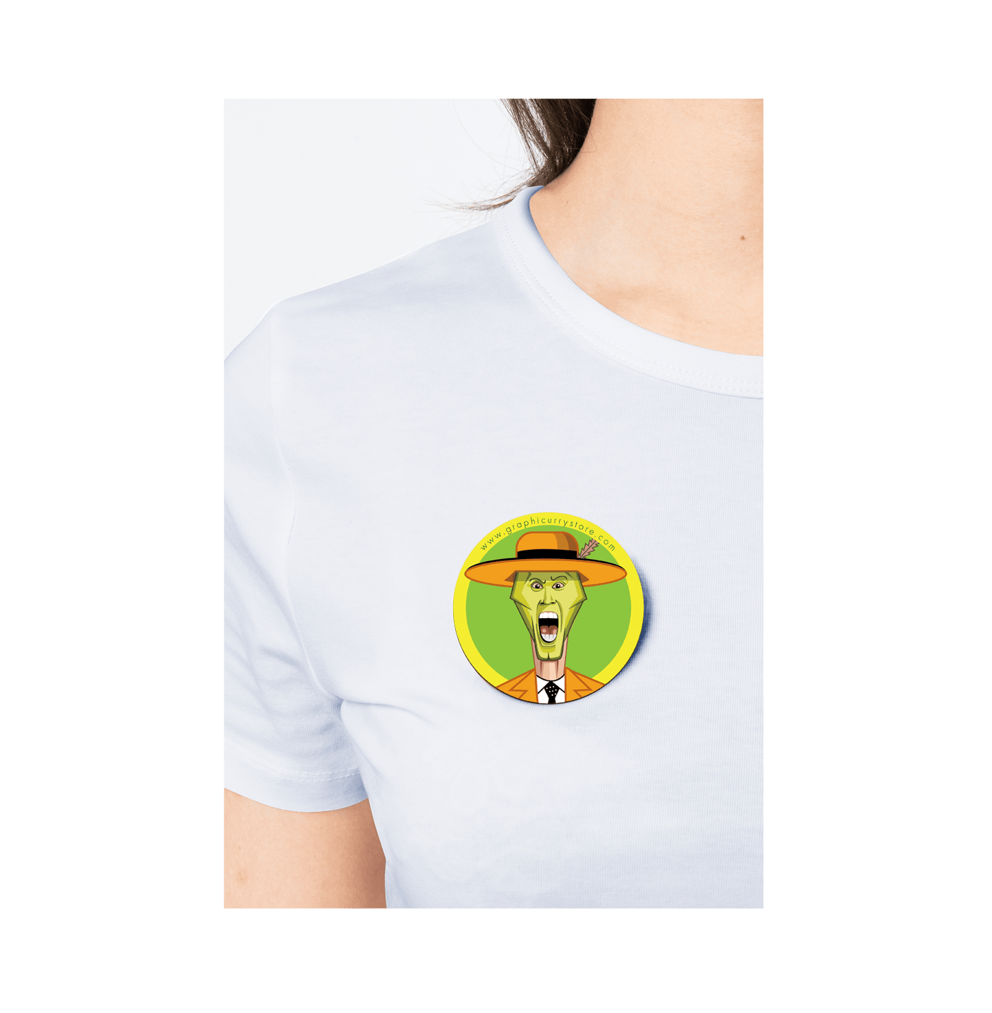 The Mask Man Badge Merchandise