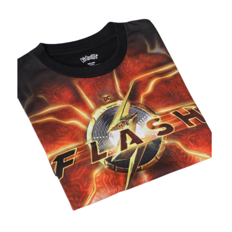 Flash 3904 Black Kids T Shirt - www.entertainmentstore.in