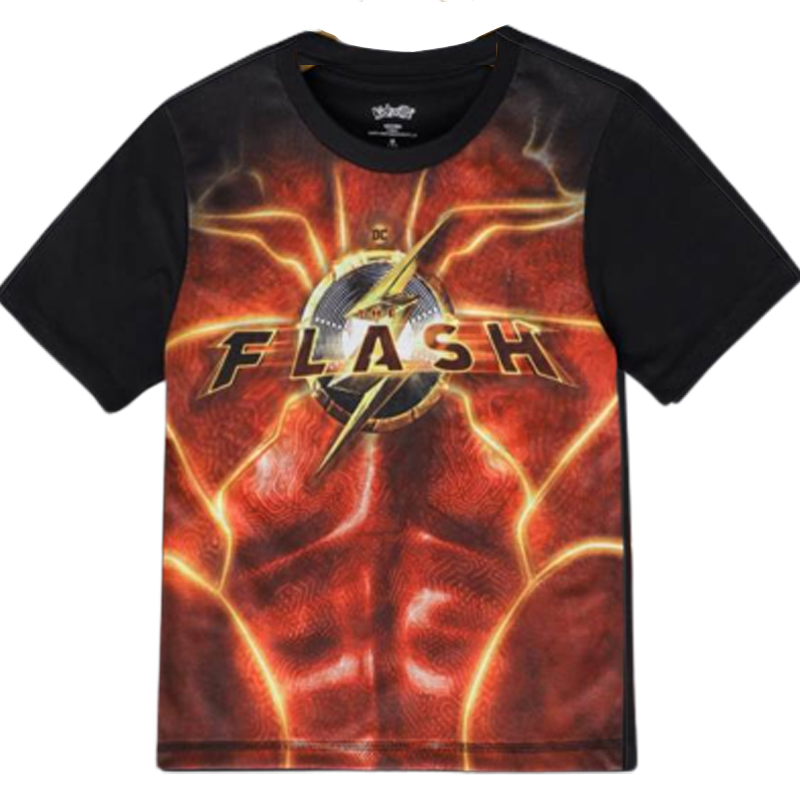 Flash 3904 Black Kids T Shirt - www.entertainmentstore.in