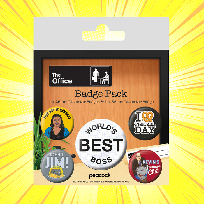The Office Famous Quotes Badge Pack - www.entertainmentstore.in