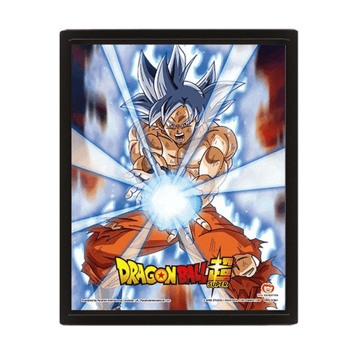 Dragon Ball Super Goku 3D Lenticular Wall Art Poster With Frame