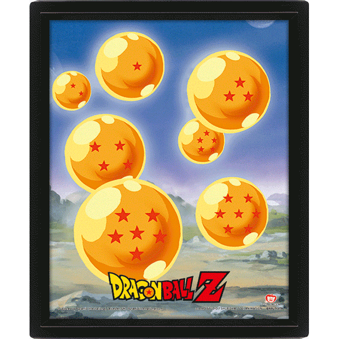 Dragon Ball Z Shenron Unleashed Flip 3D Print Frame - www.entertainmentstore.in