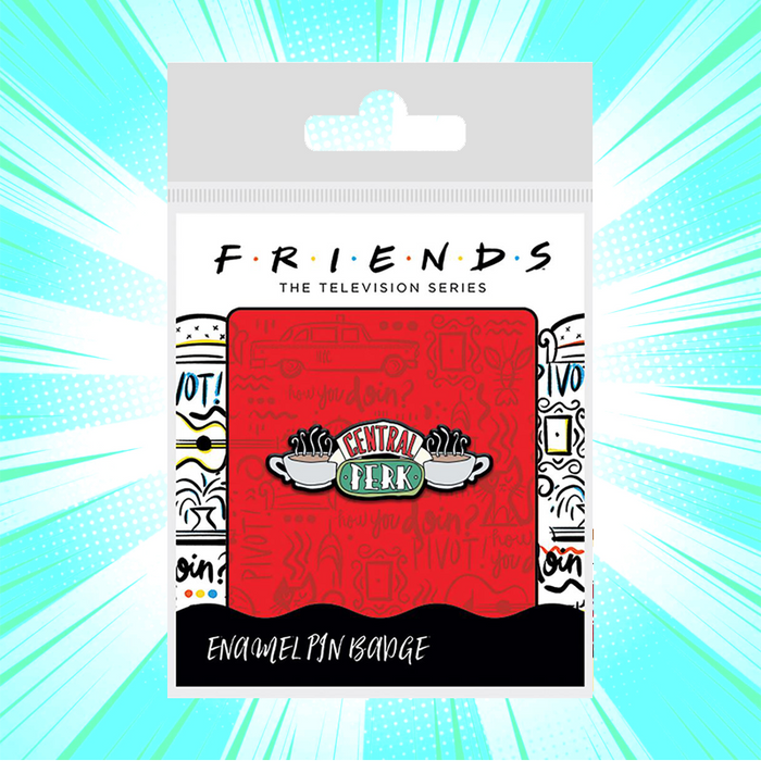 Friends Central Perk Enamel Pin Badge - www.entertainmentstore.in