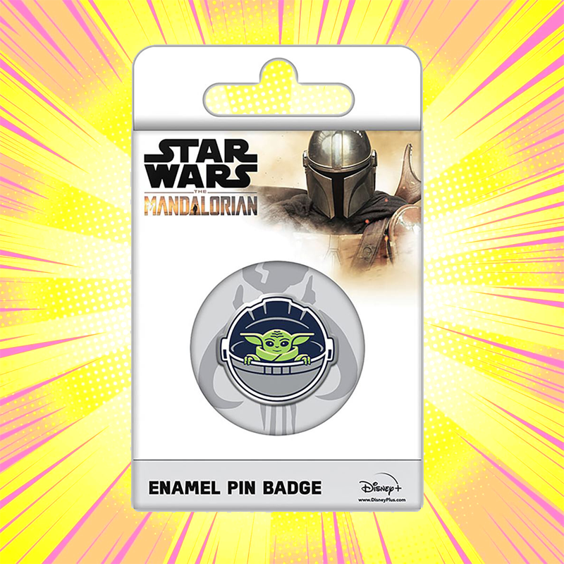 Star Wars The Mandalorian Asset Pod Enamel Pin Badge - www.entertainmentstore.in