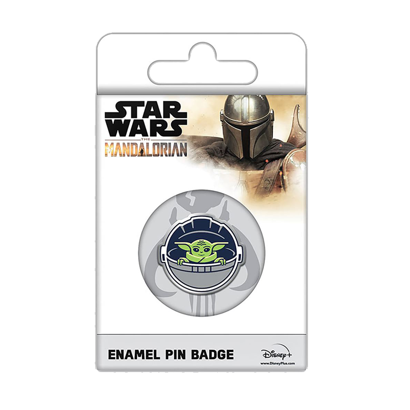 Star Wars The Mandalorian Asset Pod Enamel Pin Badge - www.entertainmentstore.in