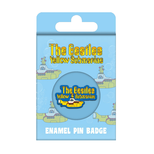 The Beatles The Yellow Submarine Band Enamel Pin Badge - www.entertainmentstore.in