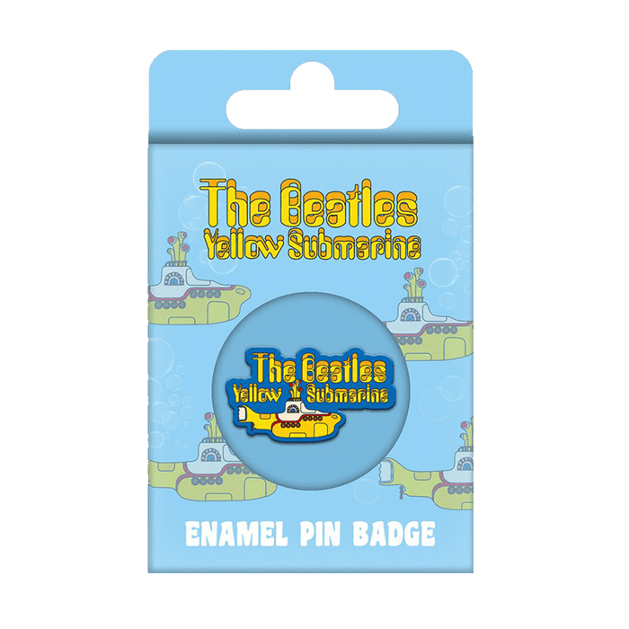 The Beatles The Yellow Submarine Band Enamel Pin Badge - www.entertainmentstore.in