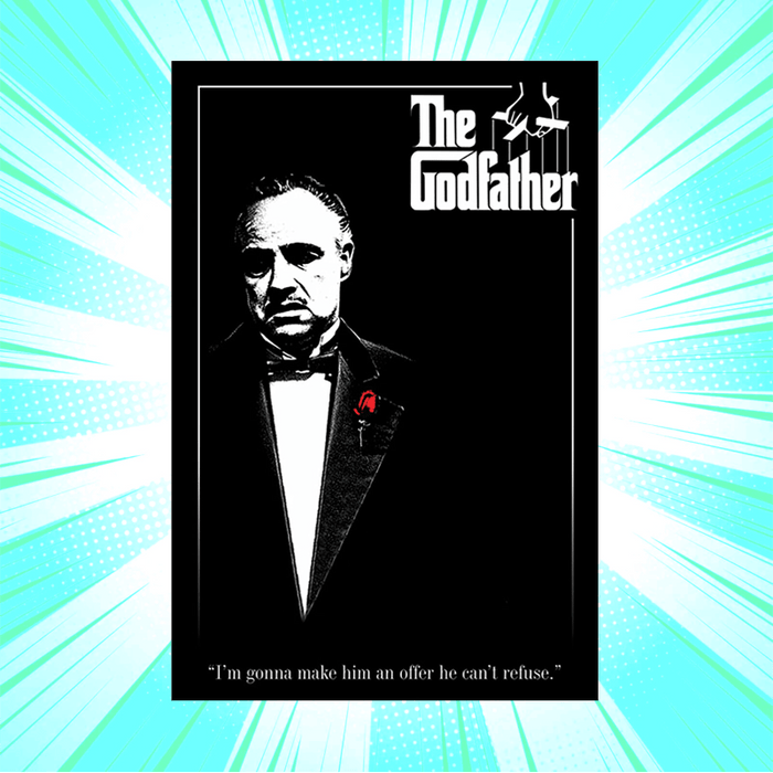 The Godfather Red Rose Maxi Poster - www.entertainmentstore.in
