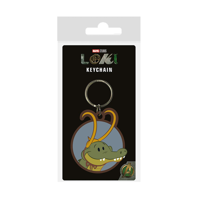 Loki Alligator Pvc Keychain