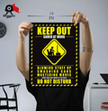 Gamer At Work Do Not Disturb Mini Poster