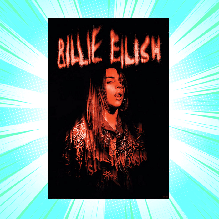 Billie Eilish Sparks Maxi Poster - www.entertainmentstore.in