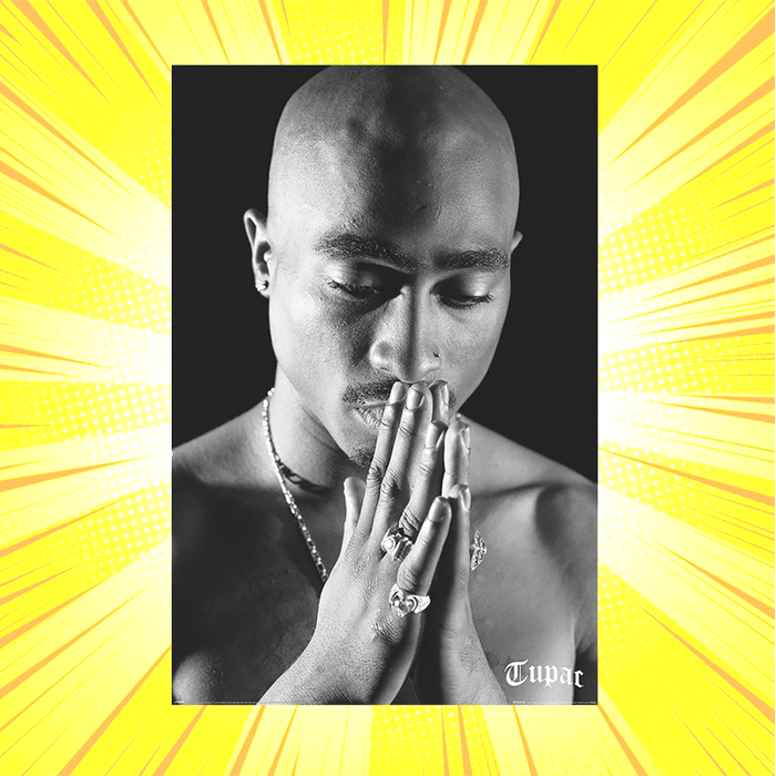 Tupac Pray Maxi Poster - www.entertainmentstore.in