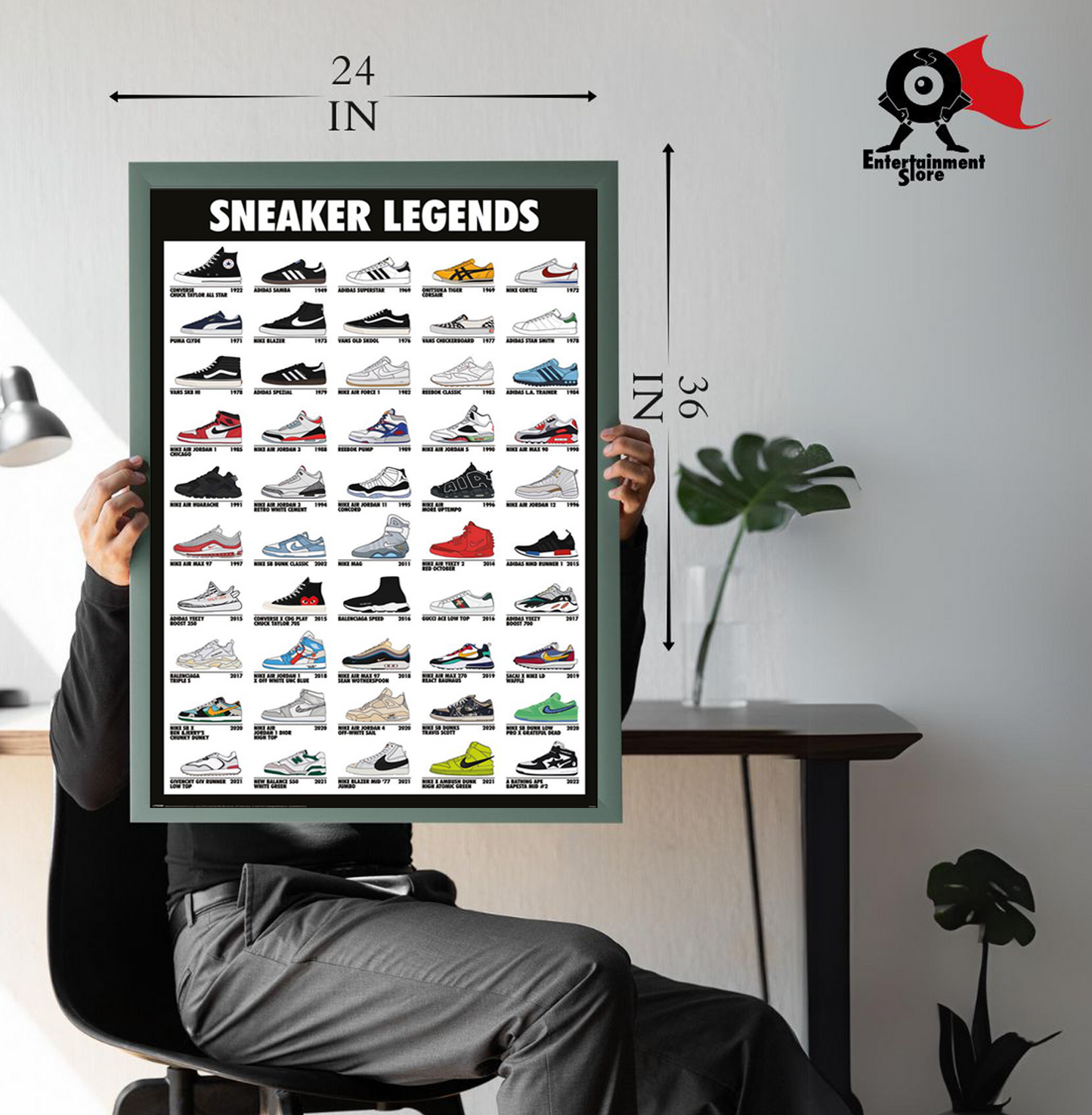 Sneaker Legends Maxi Poster