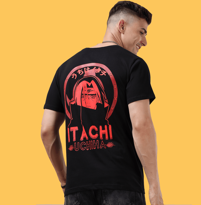 Naruto Itachi Black T Shirt