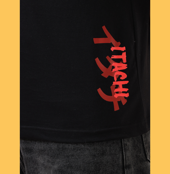 Naruto Itachi Black T Shirt