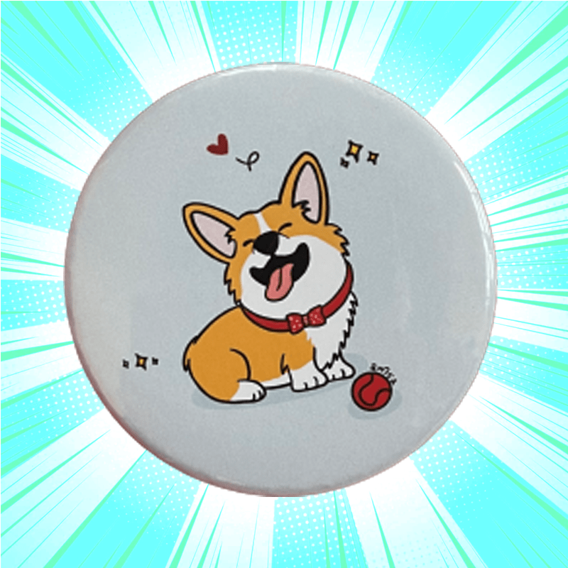 Corgi Badge - www.entertainmentstore.in