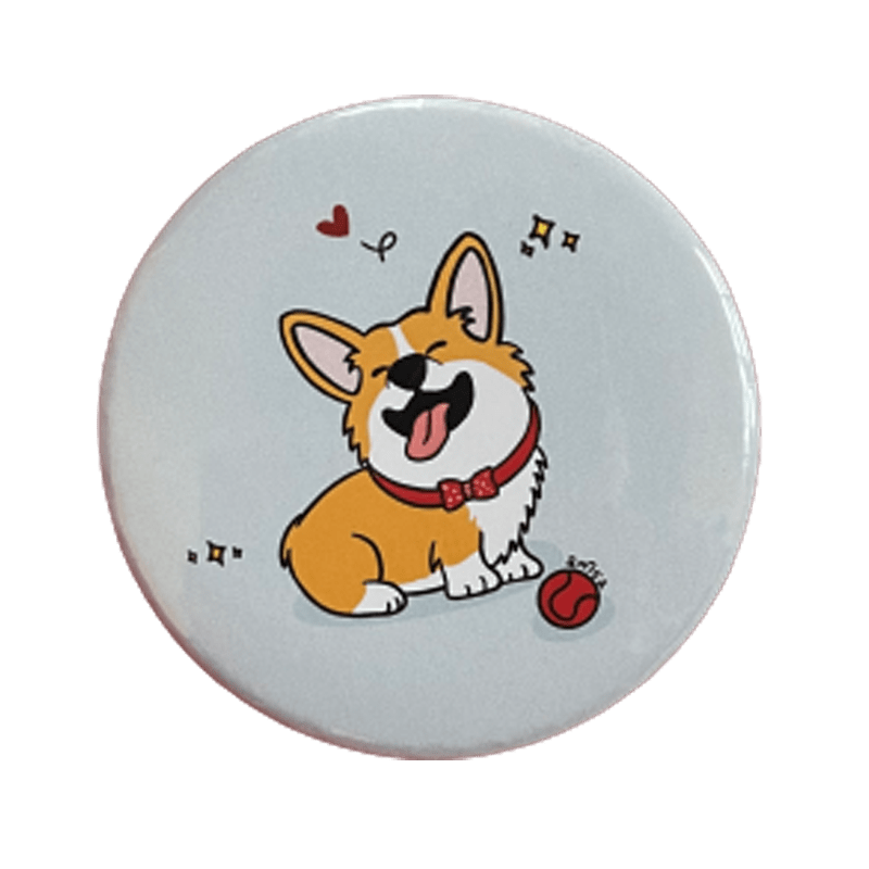 Corgi Badge - www.entertainmentstore.in