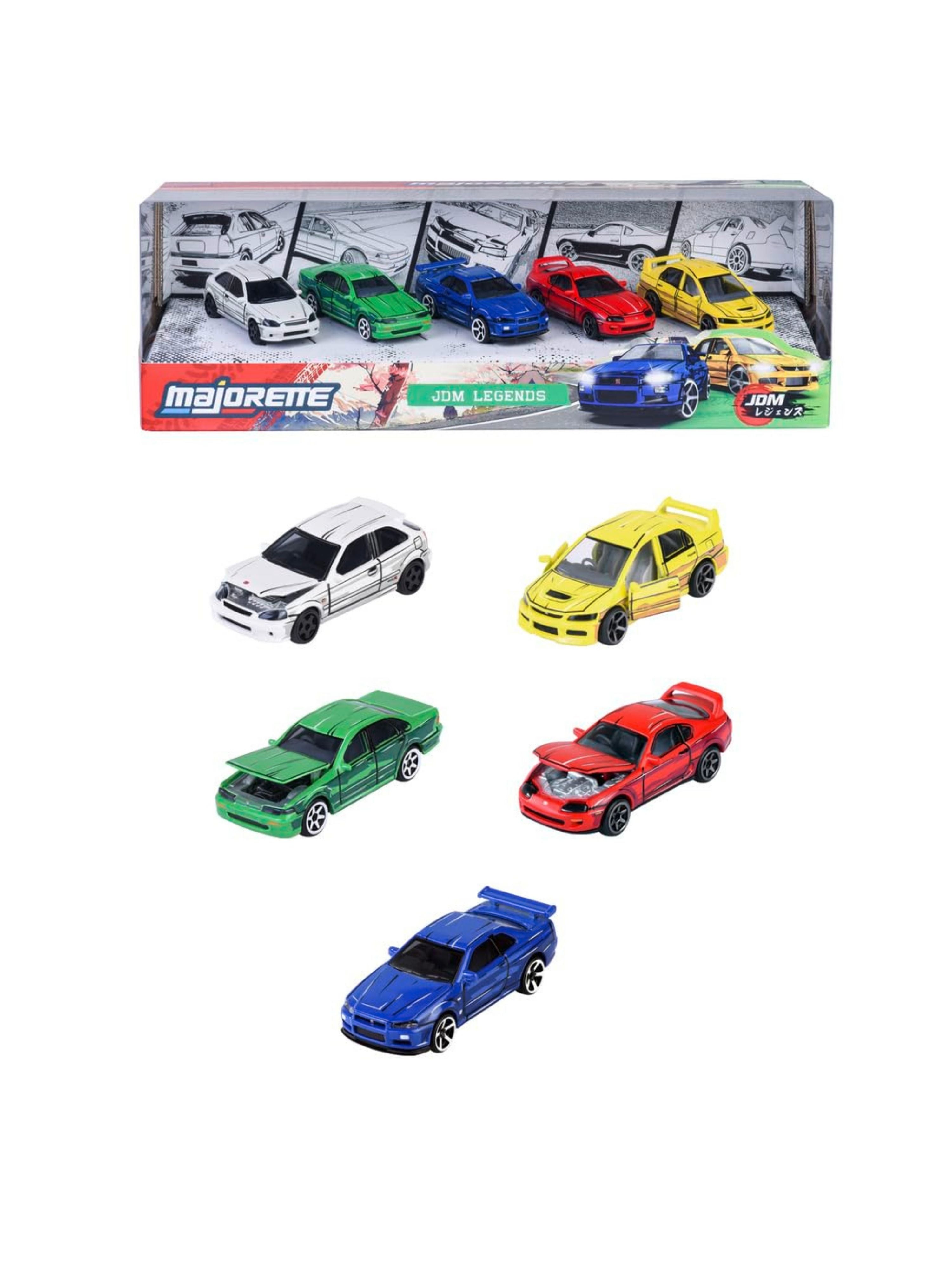 Majorette JDM Legends 5-Pack Diecast Cars