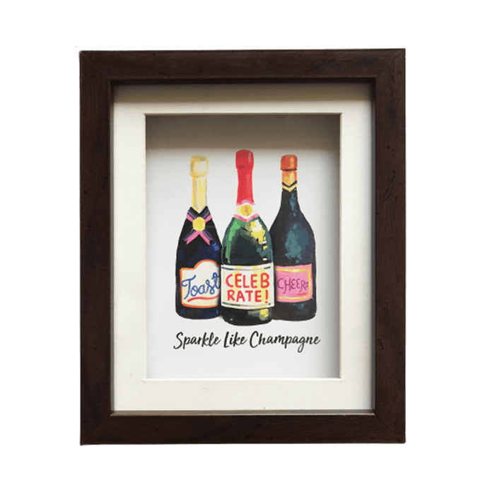 Sparkle Like Champagne Square Frame - www.entertainmentstore.in