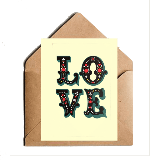 Love Is All You Need Greeting Card - www.entertainmentstore.in