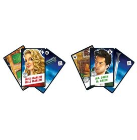 Clue Card Game - Miss Scarlett Edition