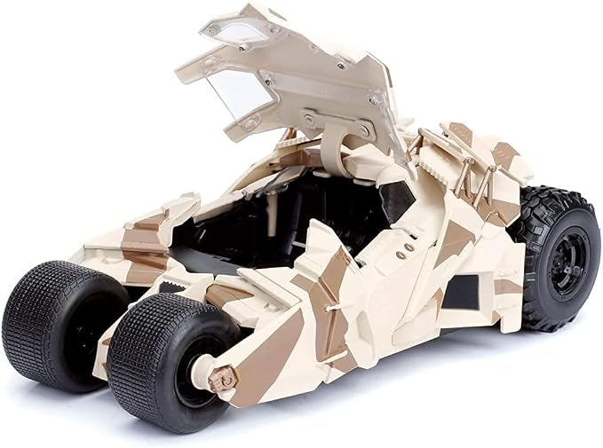 The Dark Knight Batmobile Die-cast Vehicle with Batman