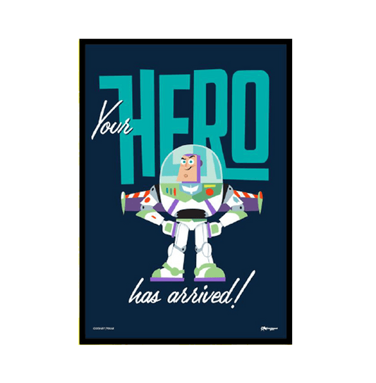 Toy Story Buzz Lightyear Framed Poster - www.entertainmentstore.in