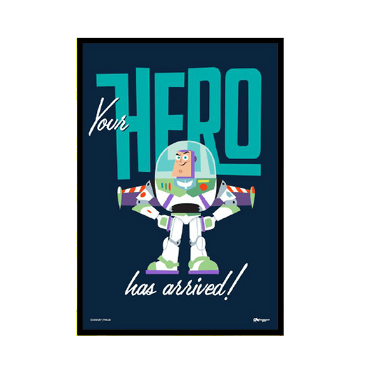 Toy Story Buzz Lightyear Framed Poster - www.entertainmentstore.in