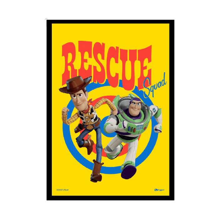 Toy Story Woody And Buzz Framed Poster - www.entertainmentstore.in