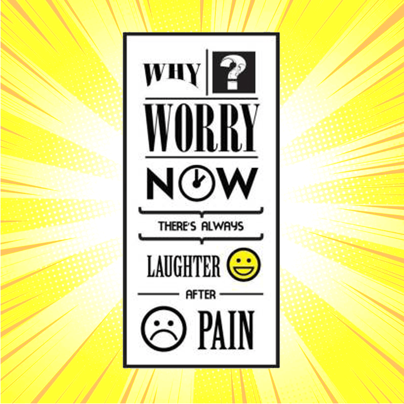 Why Worry Now Mini Poster - www.entertainmentstore.in