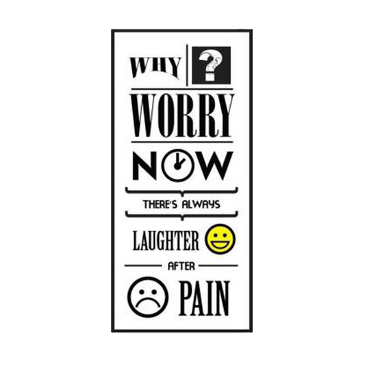 Why Worry Now Mini Poster - www.entertainmentstore.in