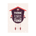 The Time You Enjoy Wasting Art Print - www.entertainmentstore.in