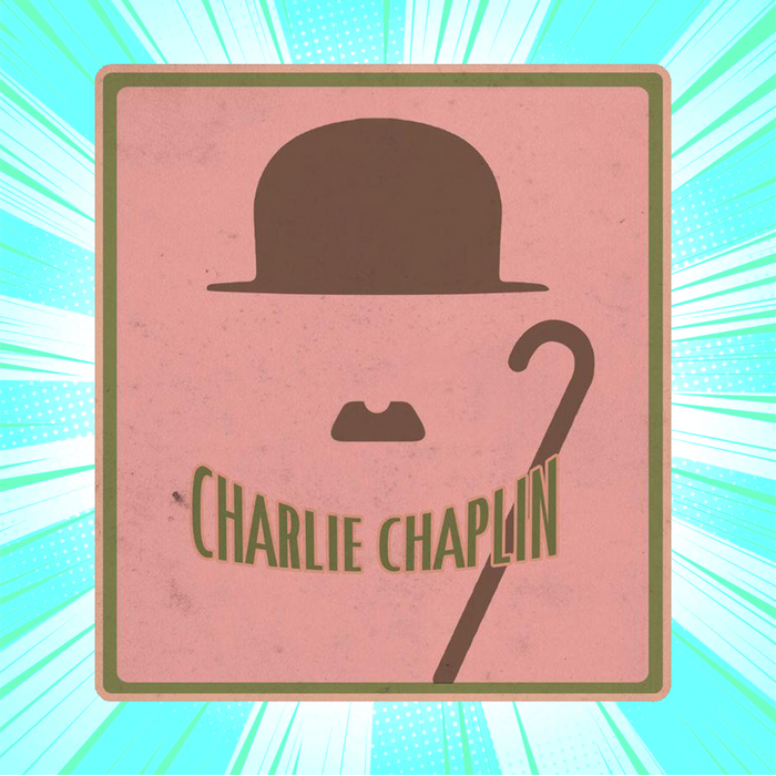 Chaplin Minimal Poster - www.entertainmentstore.in