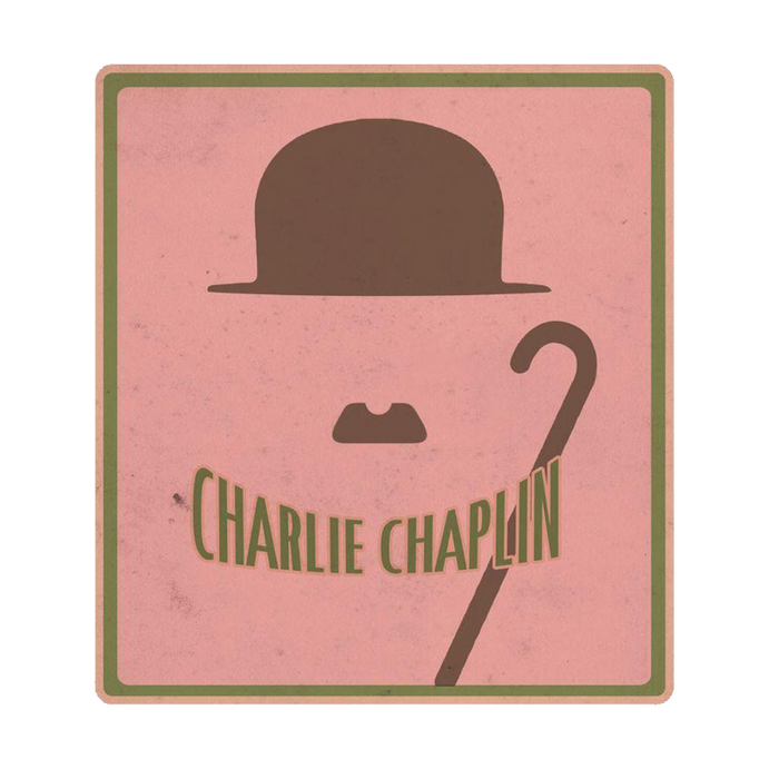 Chaplin Minimal Poster - www.entertainmentstore.in