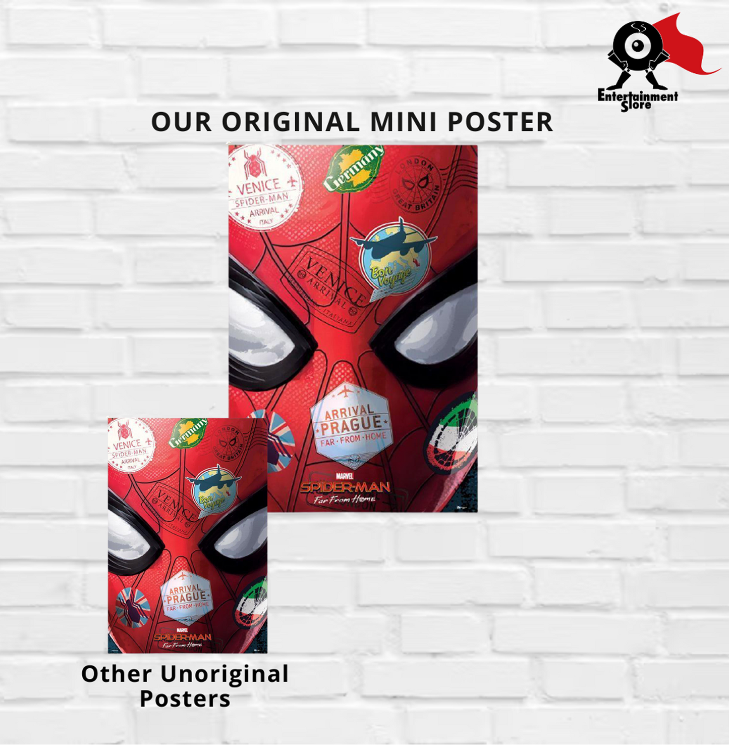 Spiderman Far From Home Mini Poster