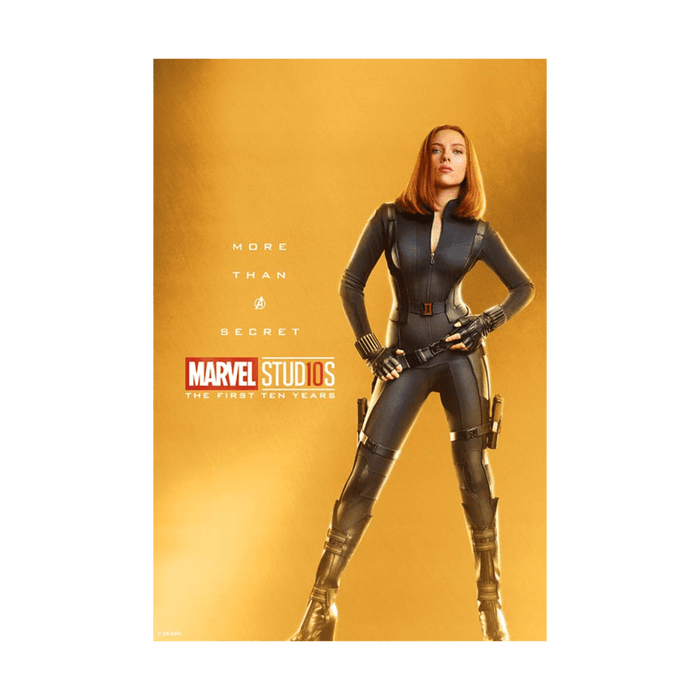 Black Widow Marvel First 10 Years Mini Poster - www.entertainmentstore.in