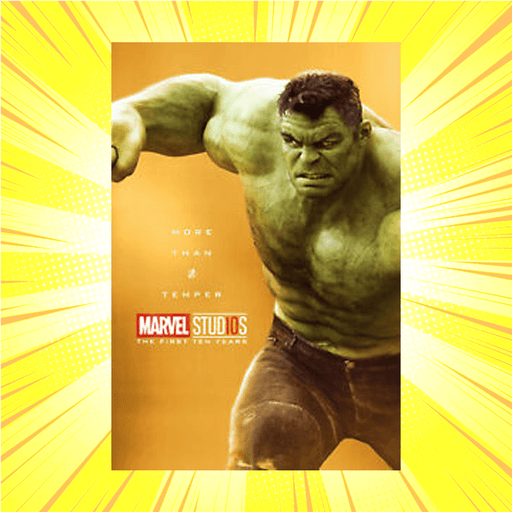 Hulk Marvel First 10 Years Mini Poster - www.entertainmentstore.in