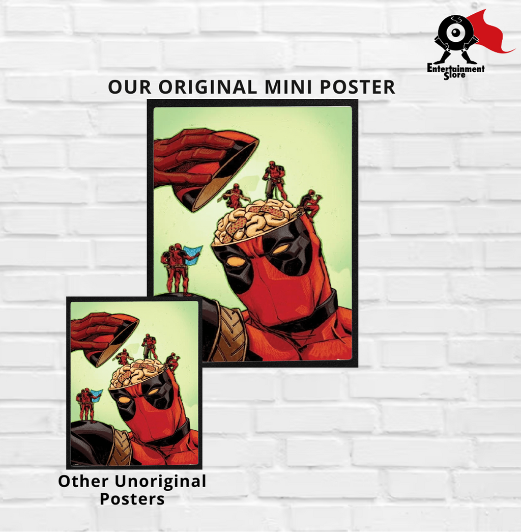 Deadpool Mind Blown Mini Poster