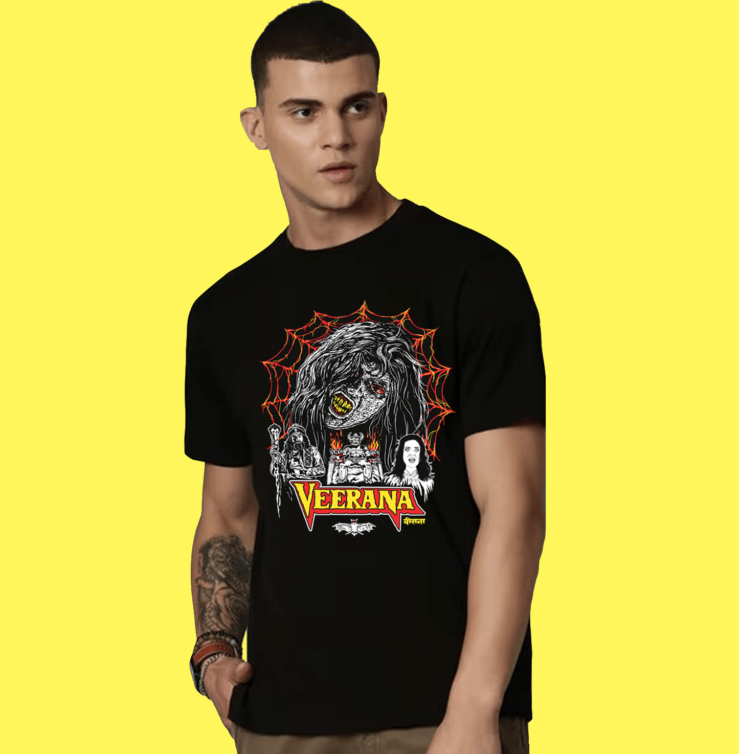 Veerana Black T Shirt