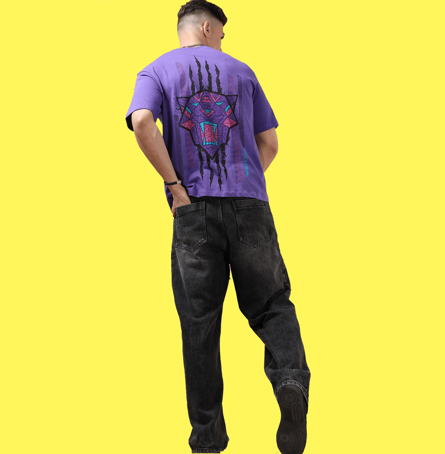 Purple Black Panther T shirt