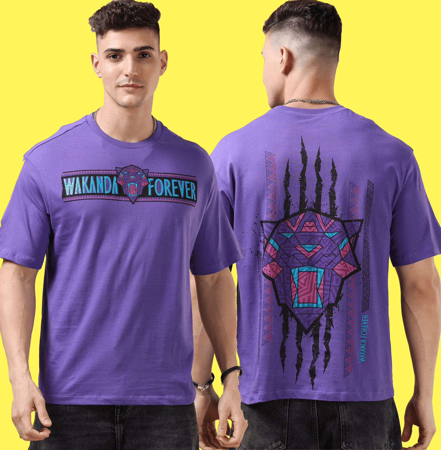 Purple Black Panther T shirt