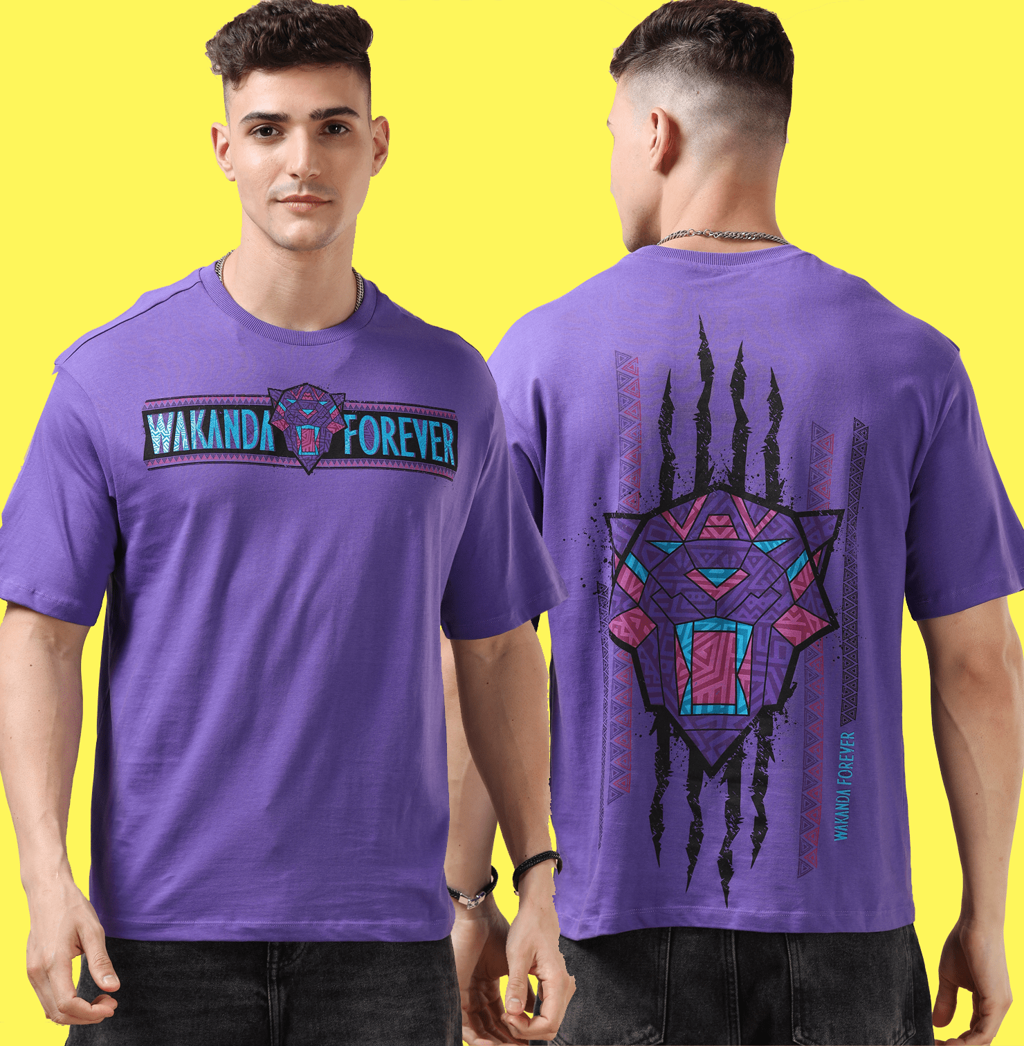 Purple Black Panther T shirt