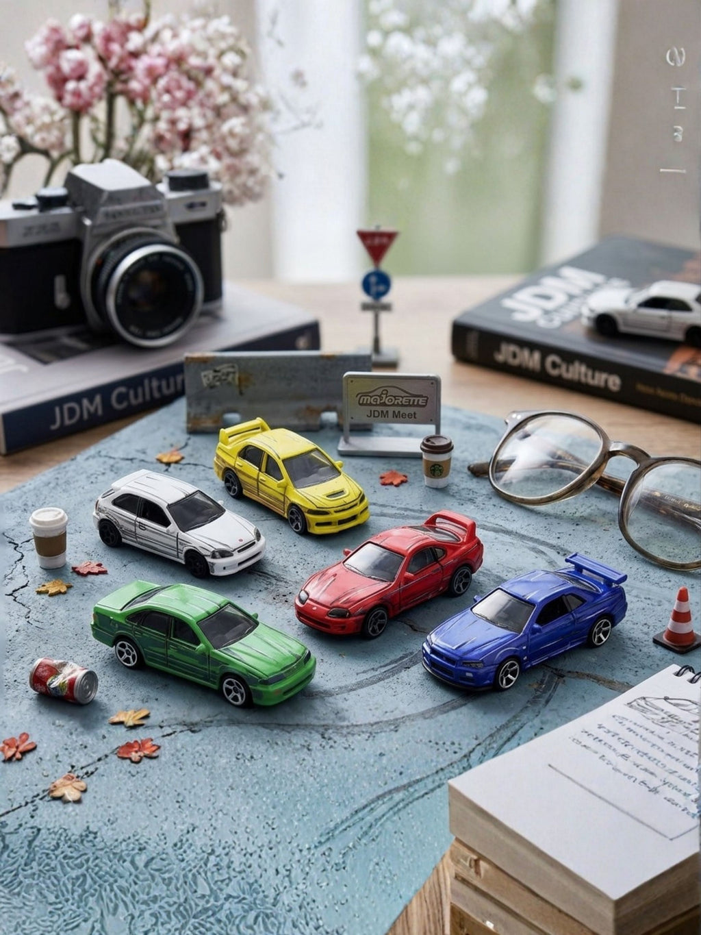 Majorette JDM Legends 5-Pack Diecast Cars