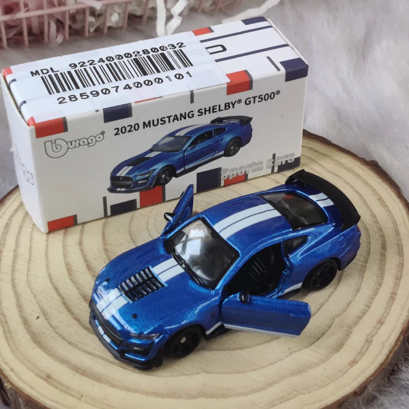 2020 Mustang Shelby GT500 Blue 1:64