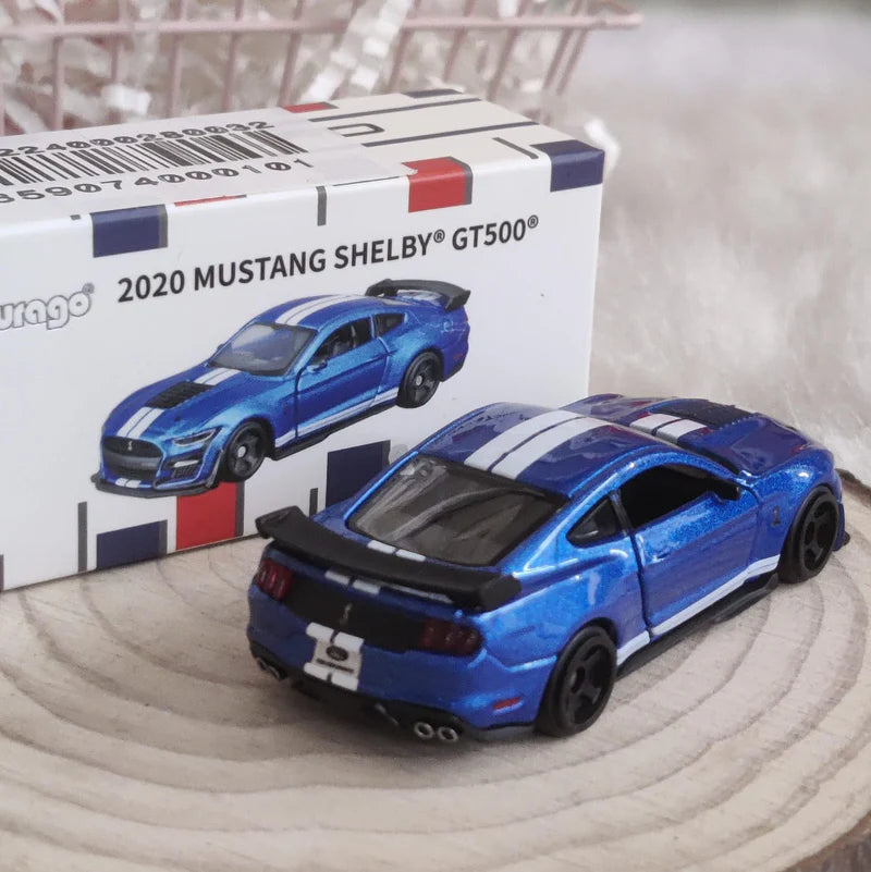 2020 Mustang Shelby GT500 Blue 1:64